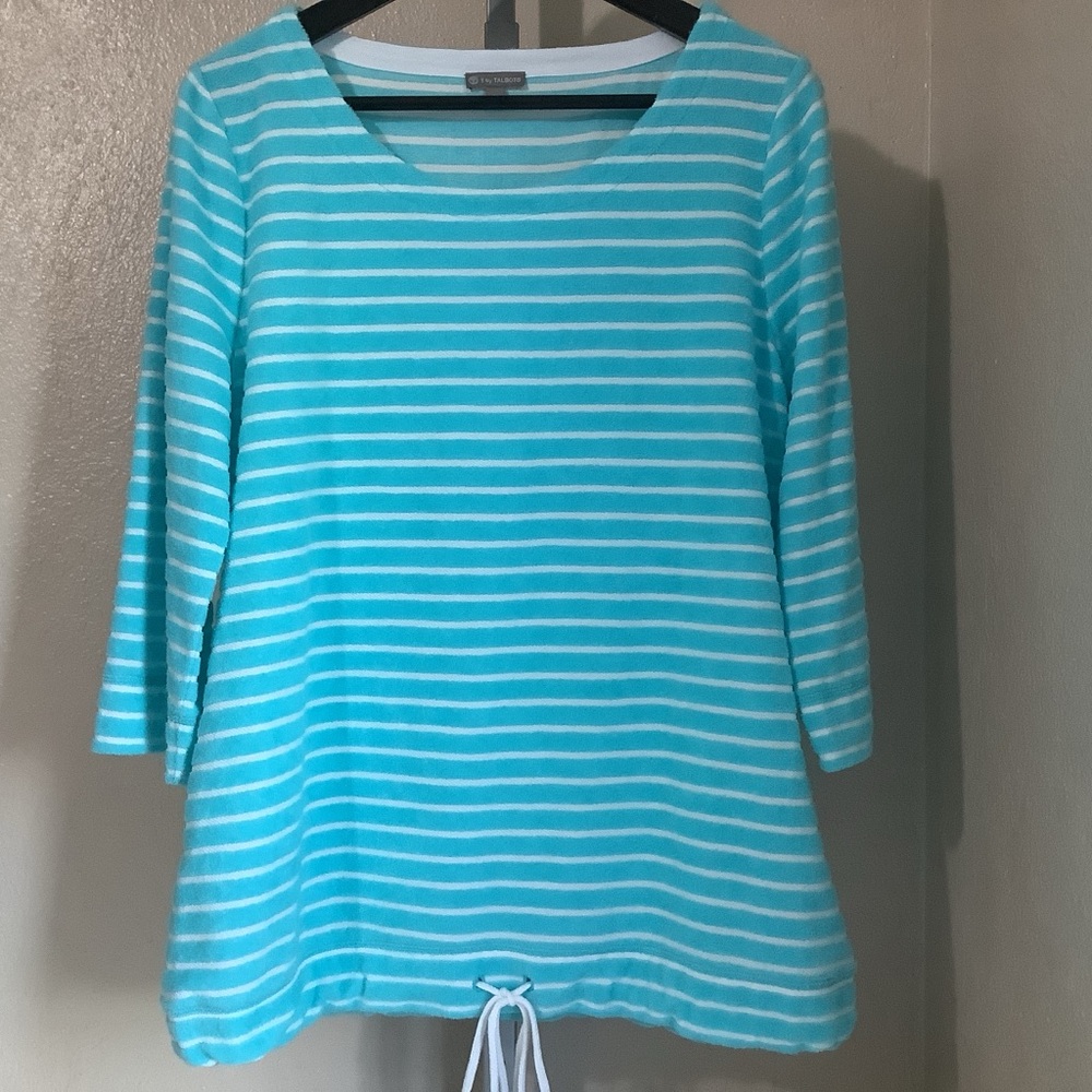 T By Talbots Cover Up Top Size Large